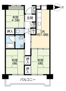 URアーバンフォレスト金山(桜田)【0081102号室】の間取り