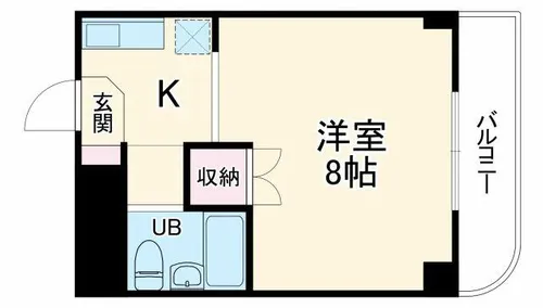 ベル・パレス豊中【1階】の間取り