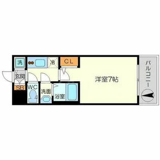 La Douceur新大阪【2階】の間取り