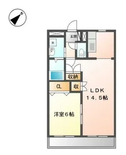 SOUTH HILLS (サウスヒルズ)【2階】の間取り