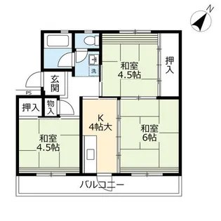 UR梅ノ木【0430401号室】の間取り