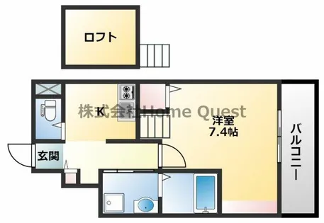 あんしん+衣摺08-7002【1階】の間取り