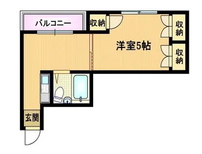 大阪府大阪市都島区都島本通5丁目【マンション】の間取り