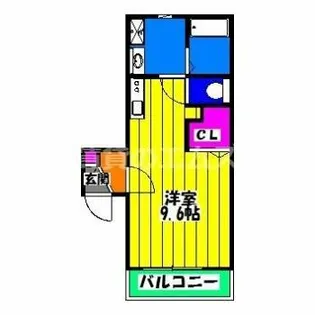 リテラ銀天町【1階】の間取り