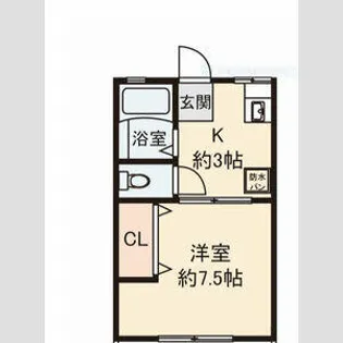 ベルアージュ【1階】の間取り