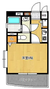 ロマネスク下到津【1003号室】の間取り