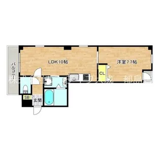 ツインズナガタ【3階】の間取り