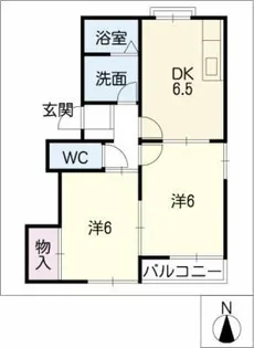 ダーウィン21【2階】の間取り