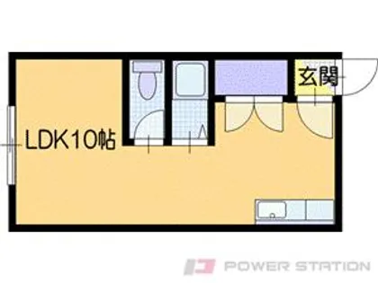 ルピナスビル【2階】の間取り