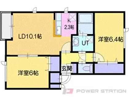 セント・プレリーI【1階】の間取り