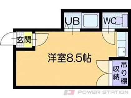 宮本ハイツ【2階】の間取り