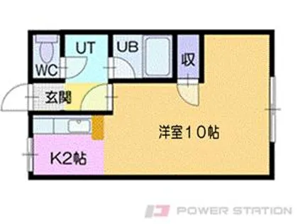 シルバニアコート緑【3階】の間取り