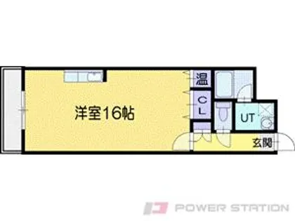 SUNSILK BLUE(サンシルクブルー)【2階】の間取り