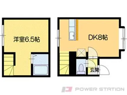 ソルドムス文京台弐番館【1階】の間取り