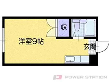 フレッシュスプリングB【3階】の間取り