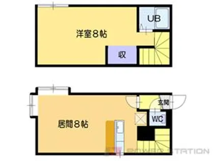 Dan De Lion【1階】の間取り