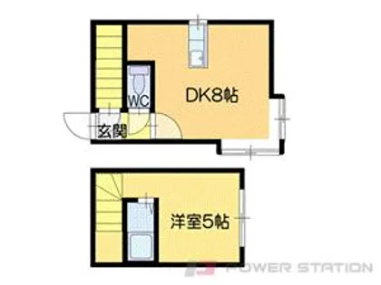 ソルドムス文京台弐番館【1階】の間取り