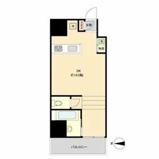 S-FORT六番町【0201号室】の間取り