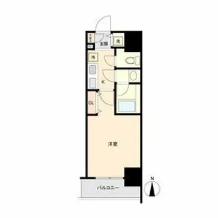 ブランシエスタ東別院【0405号室】の間取り