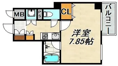 メゾン・ド・ヴィレ須磨潮見坂【4階】の間取り
