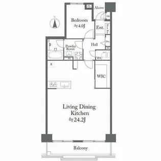 杁中スカイタウンB棟【3階】の間取り