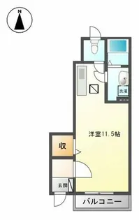 Sunny Pares(サニーパレス)【1階】の間取り