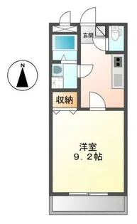 セピア コンフォース【1階】の間取り