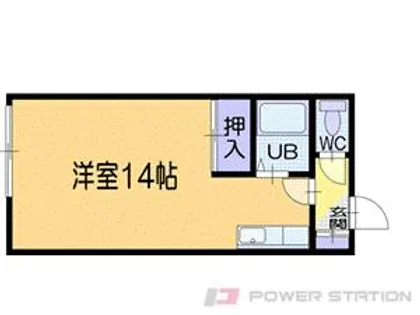ニューファッションエリカ【3階】の間取り