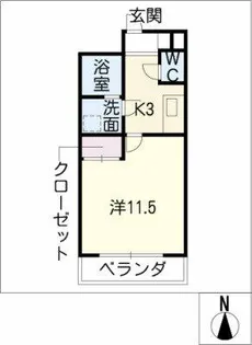 パラシオ【6階】の間取り