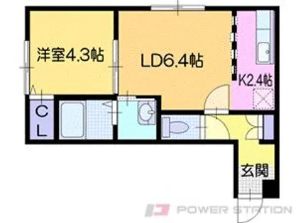 Lumiere有明(ルミエール有明)【2階】の間取り