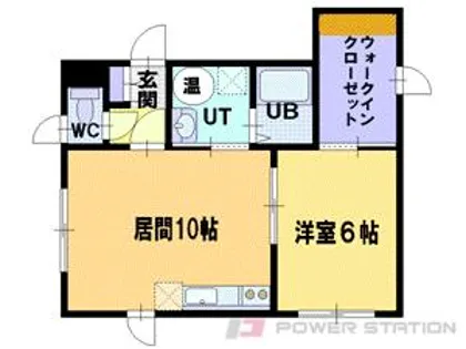サンサーラ四番館【1階】の間取り