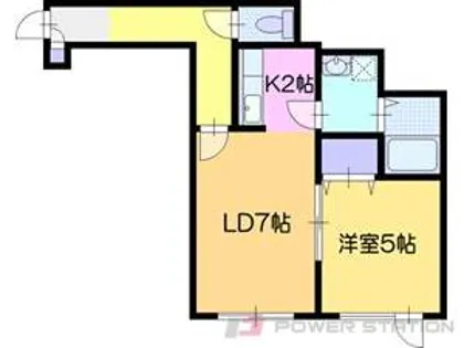 アイリヴィエール【2階】の間取り