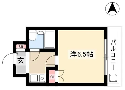 サンシャイン尾頭橋【6階】の間取り