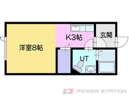 ポプリ緑町B【1階】の間取り