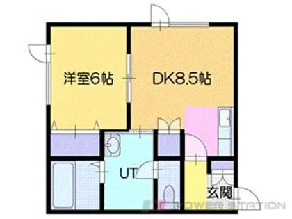 ecoa本町3【1階】の間取り