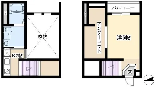 サンエイブリッジⅢ【105号室】の間取り