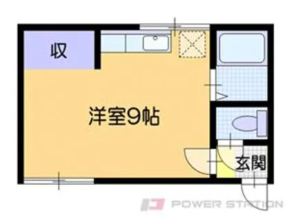 コーポ三佳【2階】の間取り