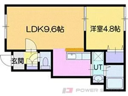 カンファタブル【1階】の間取り