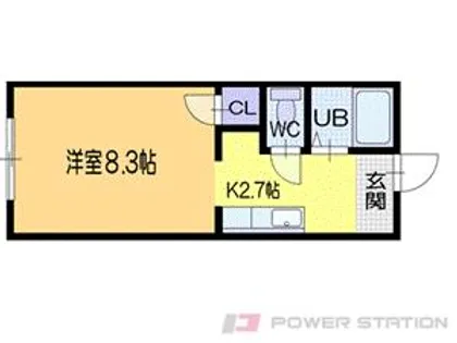 グリーンロードハイムA【2階】の間取り