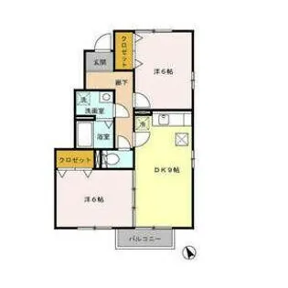 NEXUS【101号室】の間取り