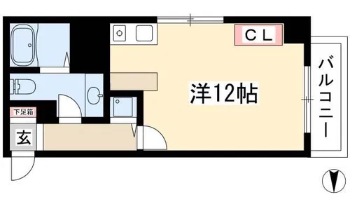 アル・ドゥ・6【5階】の間取り