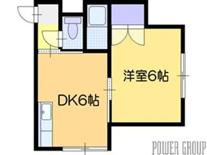 シャレード藤G棟【2階】の間取り