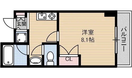 グリーンハイツ豊川2【402号室】の間取り