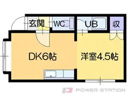 リーン・ドミトリー和泉【2階】の間取り