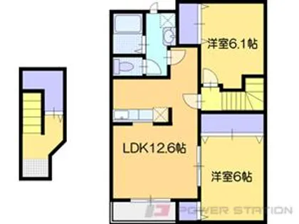 ジュエリーグラン【2階】の間取り