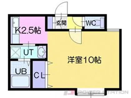 サンライズロッチ【2階】の間取り
