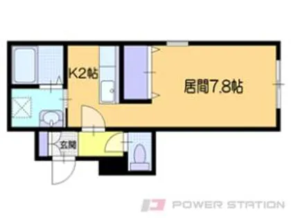 ウェスティン小樽【1階】の間取り
