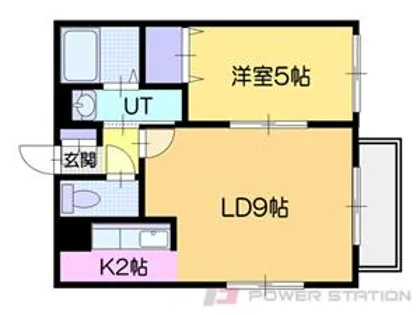 Jmms新光参番館【4階】の間取り