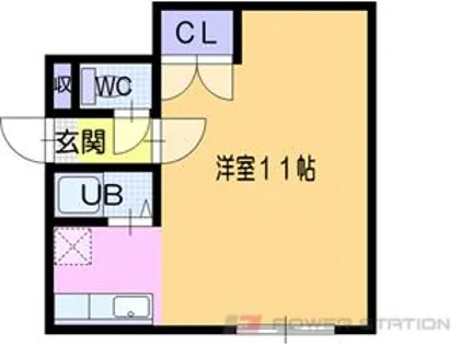 エトワール文京台【4階】の間取り