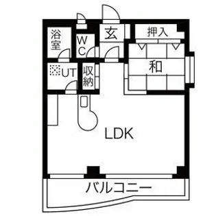 ラヴィアンムロガ【6階】の間取り